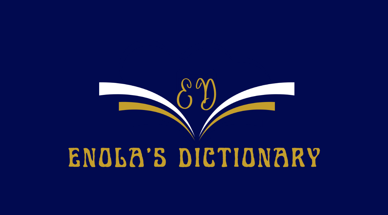 ENOLA'S DICTIONARY LOGO